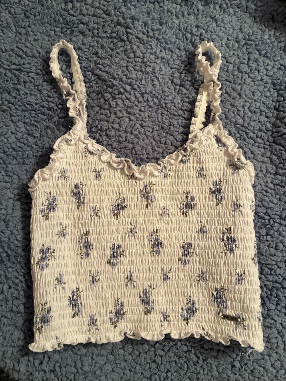 Hollister stretch floral cami tank
